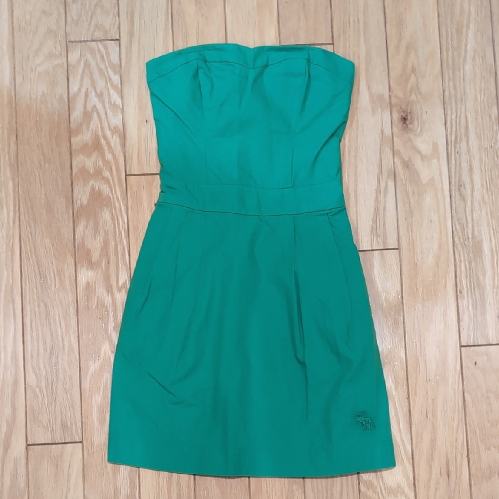 Vintage A&F Strapless Sweetheart Mini Dress
